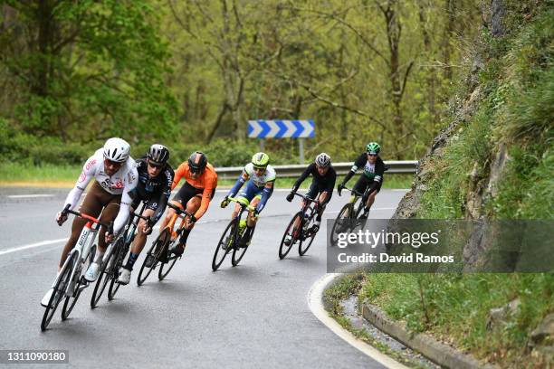 Ben Gastauer of Luxembourg and Ag2R Citroen Team, Martijn Tusveld of Netherlands and Team DSM, Mikel Iturria Segurola of Spain and Team Euskaltel -...