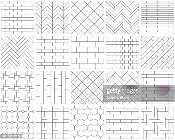 illustrations, cliparts, dessins animés et icônes de modèles homogènes - sol caractéristiques d'une construction