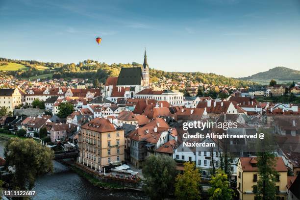 cesky krumlov czech - czech republic skyline stock pictures, royalty-free photos & images