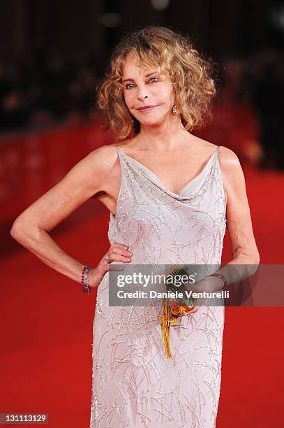 Actress Sydne Rome attends the "Il Cuore Grande delle Ragazze" Premiere during the 6th International Rome Film Festival at Auditorium Parco Della...