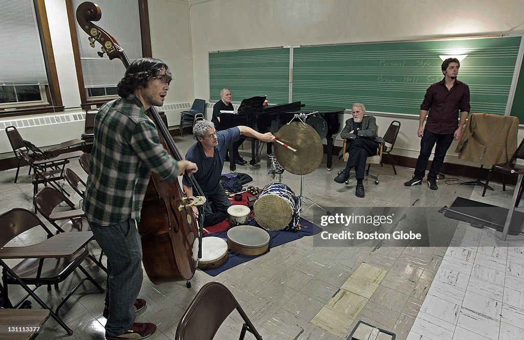 Halloween Concert Rehearsal At The New England Conservatory