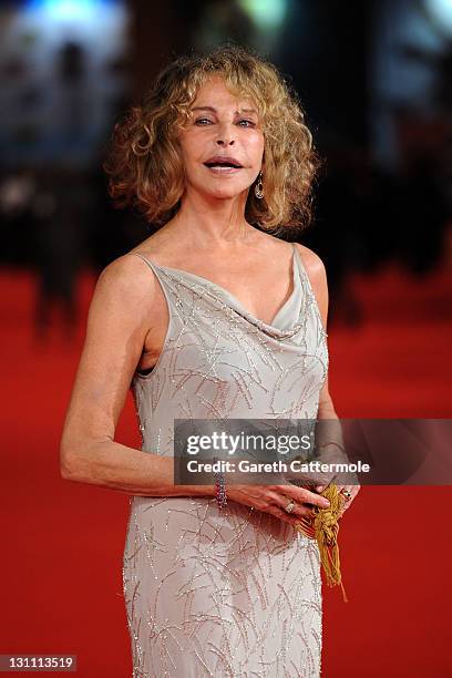 Sydne Rome attends the "Il Cuore Grande Delle Ragazze" premiere during the 6th International Rome Film Festival on November 1, 2011 in Rome, Italy.