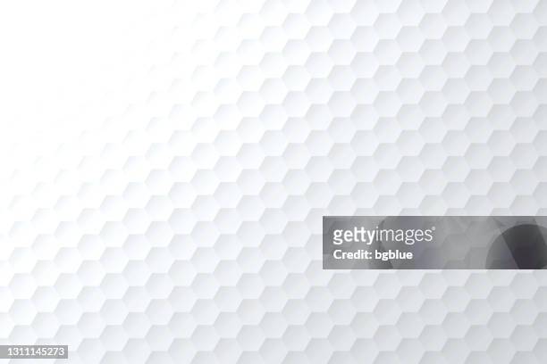 abstract bright white background - geometric texture - golf ball stock illustrations