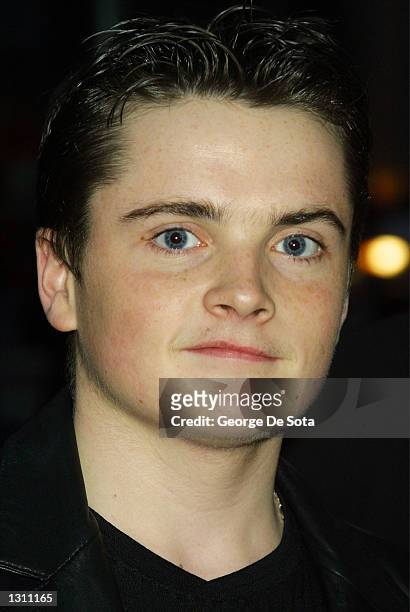 Actor Robert Iler attends the opening of the new Hugo Boss store May 15, 2001 in New York City. Iler who plays Anthony Soprano Jr. On the HBO series...