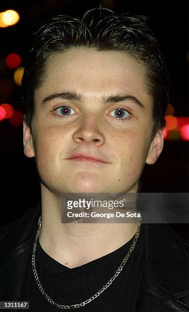 Actor Robert Iler attends the opening of the new Hugo Boss store May 15, 2001 in New York City. Iler who plays Anthony Soprano Jr. On the HBO series...