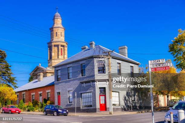 battery point - hobart battery point stock pictures, royalty-free photos & images