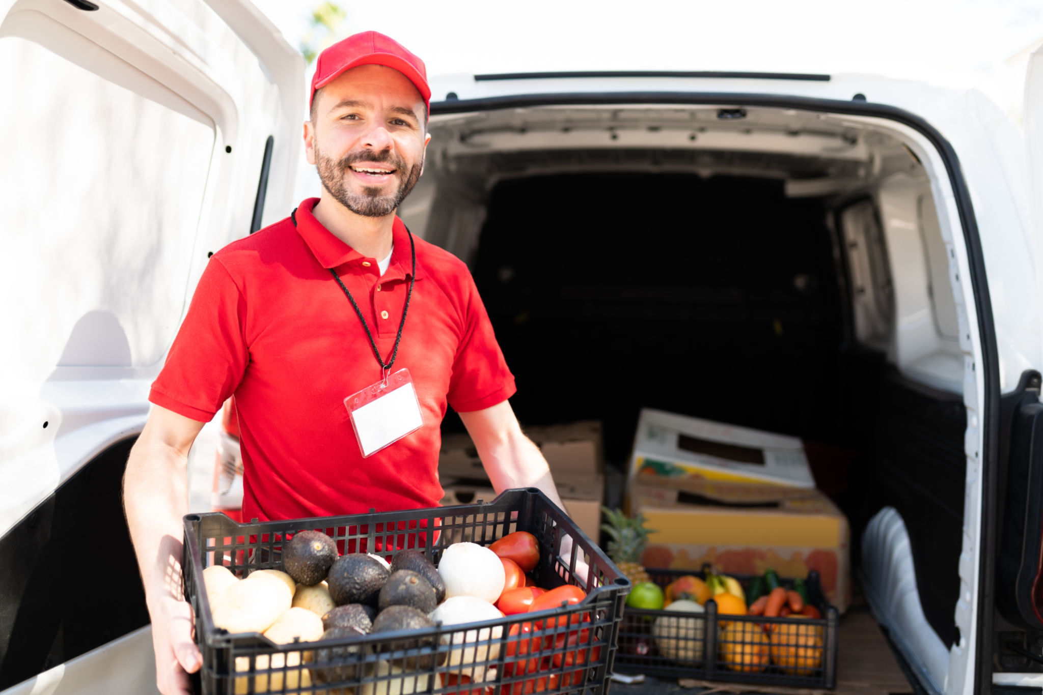 food delivery truck