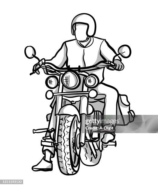 Motoqueiro desenho animado artes gráficas ilustração motoboy png