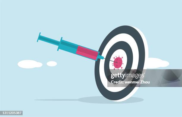 vaccination - antidote stock illustrations