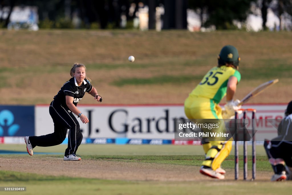 New Zealand v Australia - ODI Game 2