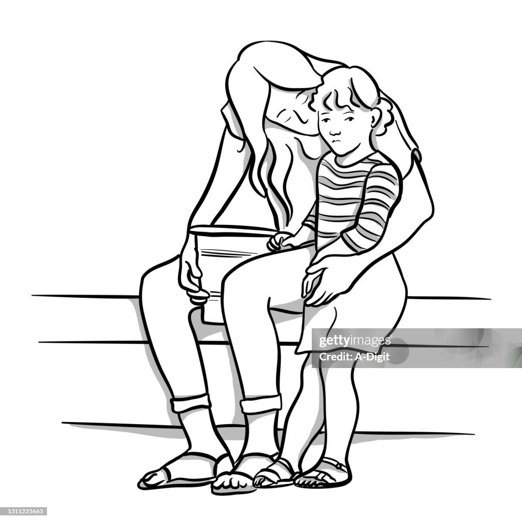 Tenderness In Sad Moment