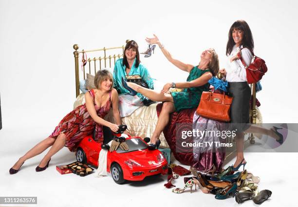 Loose Women presenters Sheree Murphy, Coleen Nolan, Carol McGiffin and Kaye Adams, on October 3, 2006.