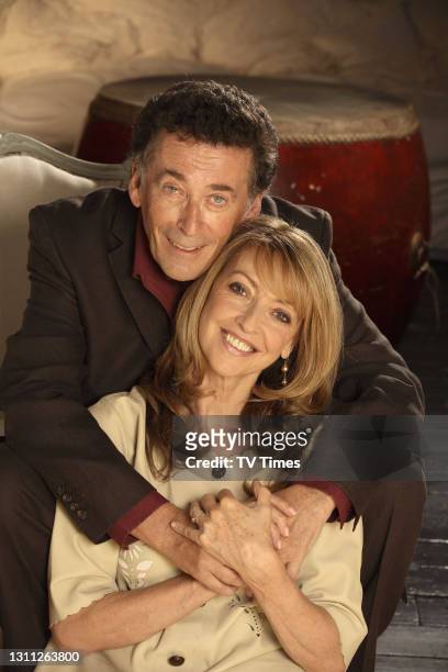 Holby City actors Sharon Maughan and Robert Powell, on September 1, 2006.