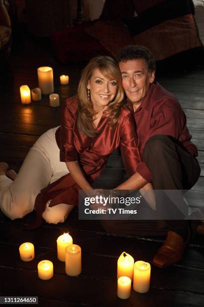 Holby City actors Sharon Maughan and Robert Powell, on September 1, 2006.