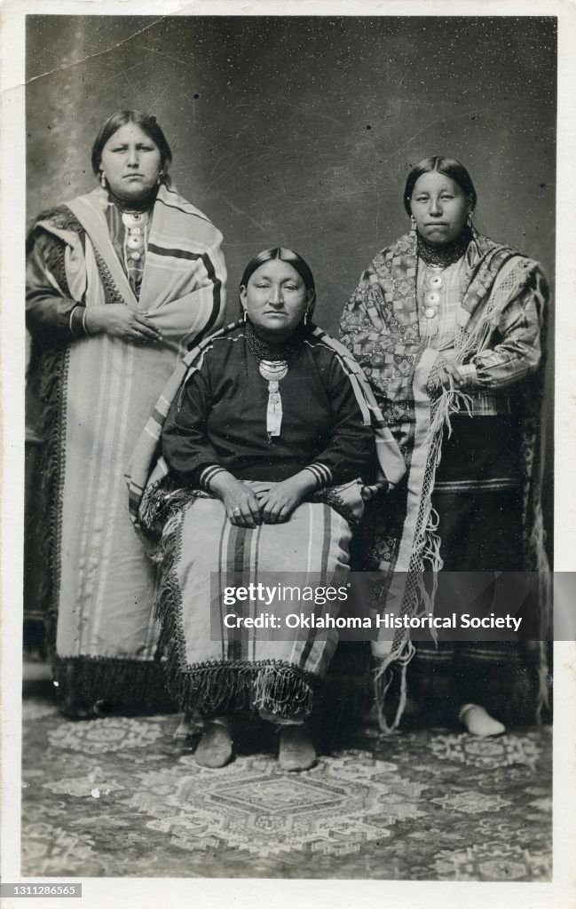 Portrait Of Three Osage Women