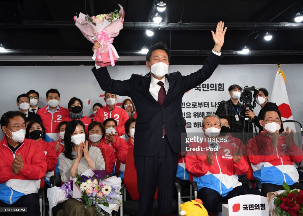 Rival Politicals Parties Vie For Office In Seoul Mayor Race