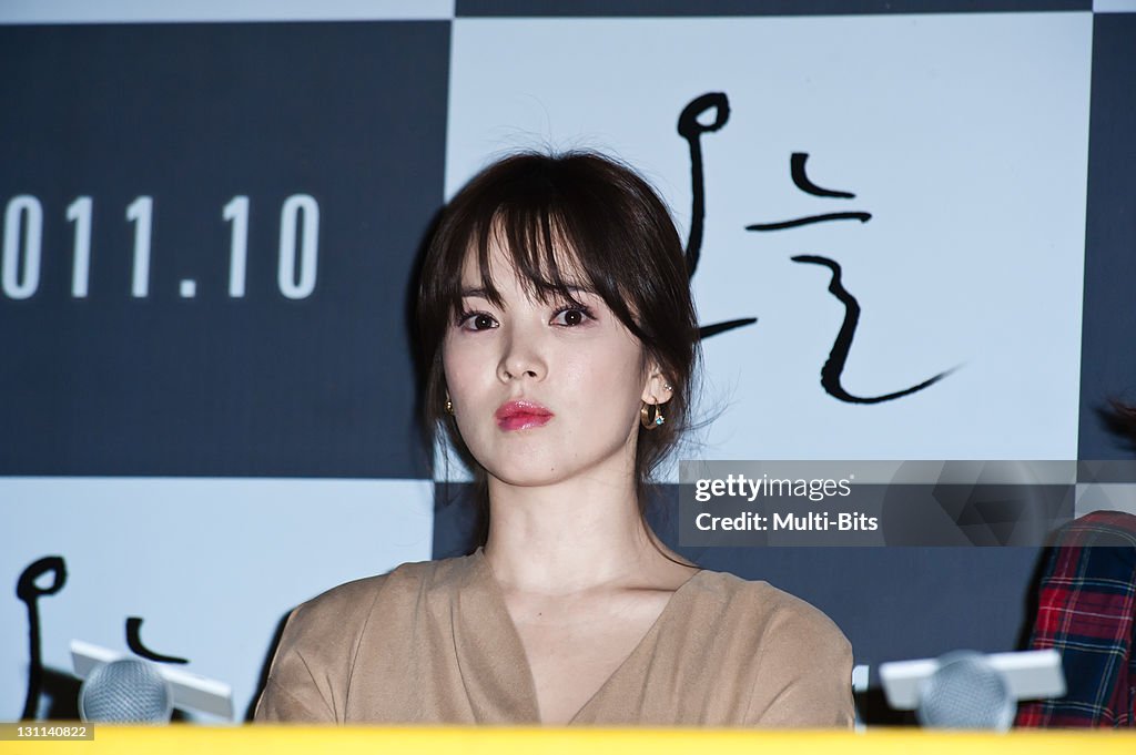 Song Hye-Kyo Attends Movie 'Today' Press Conference