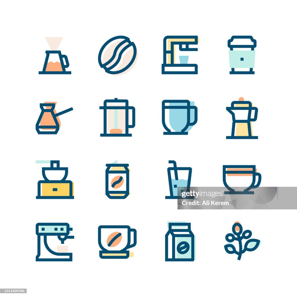 Coffee Icon Set