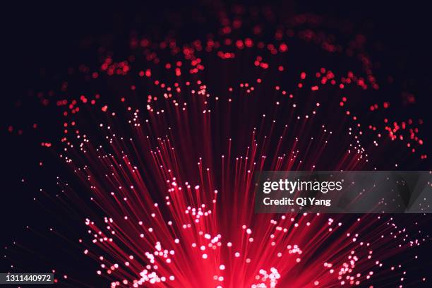 fiber optics - bandwidth stock-fotos und bilder