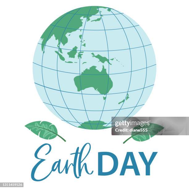 earth day 2021 - australia stock illustrations