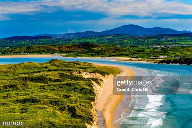 five fingers strand, malin, inishowen, county donegal, ireland - county donegal 個照��片及圖片檔