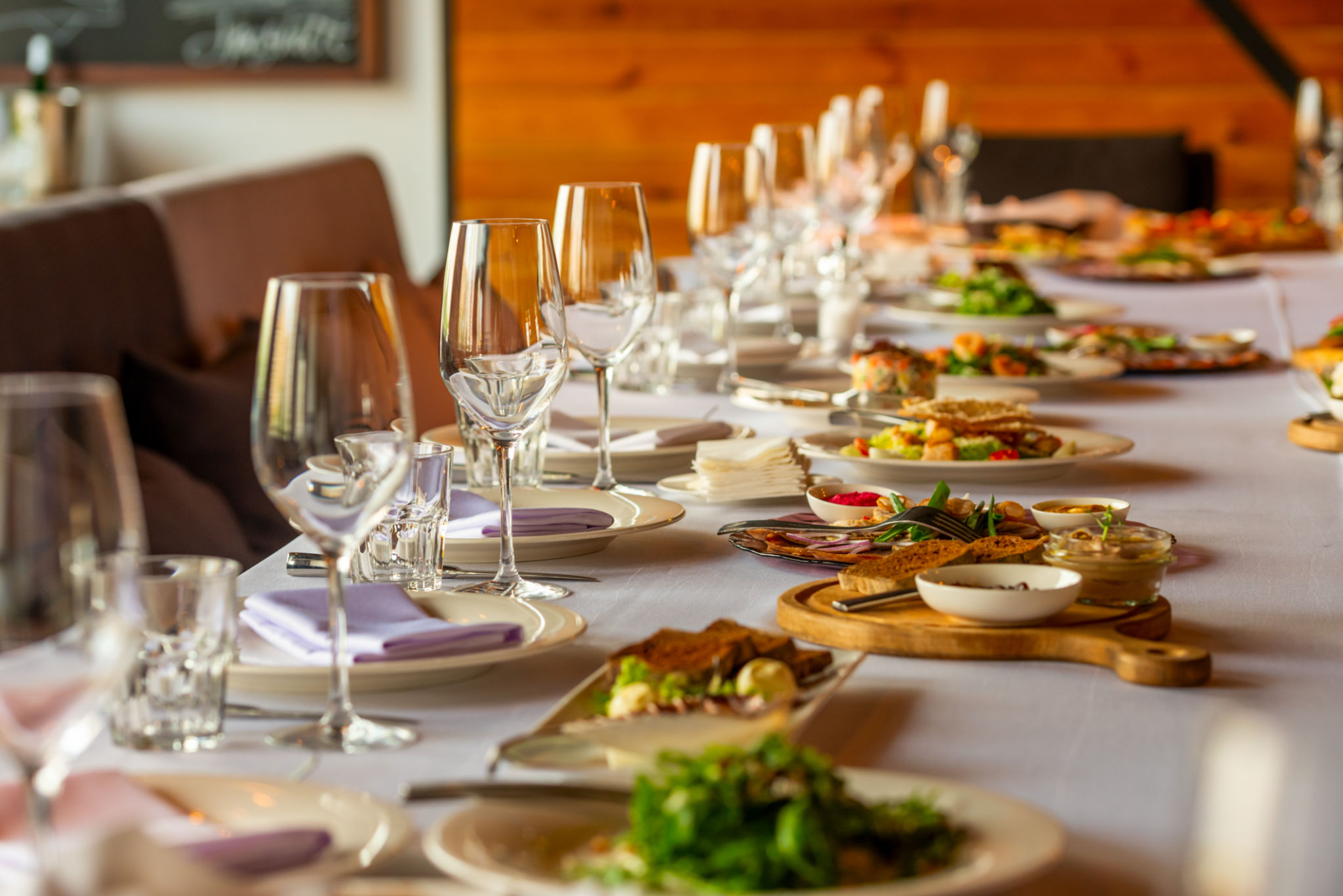 spring dinner event