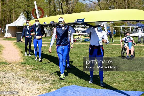 Bugajski Rowing Josh Bugajski, Jacob Dawson, Thomas George, Mohamed Sbihi, Charles ...