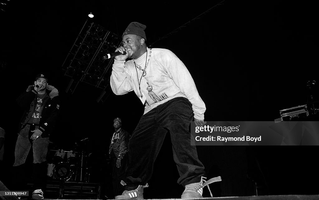 Rapper MC Breed performs at the Mecca Arena in Milwaukee, Wisconsin ...