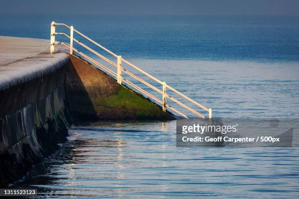scenic view of sea against sky,united kingdom,uk - geoff carpenter stock pictures, royalty-free photos & images