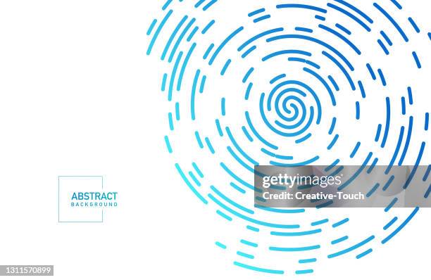 abstract modern colored minimal background - fingerprint stock illustrations