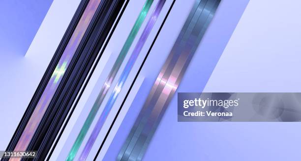 abstract blue shiny hi-tech diagonal lines geometric background. futuristic technology modern banner design. - empty plate stock illustrations