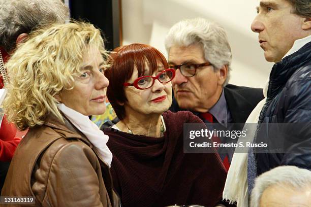 Milena vukotic attends the Mario Camerini Book Presentation during the 6th International Rome Film Festival on November 2, 2011 in Rome, Italy.