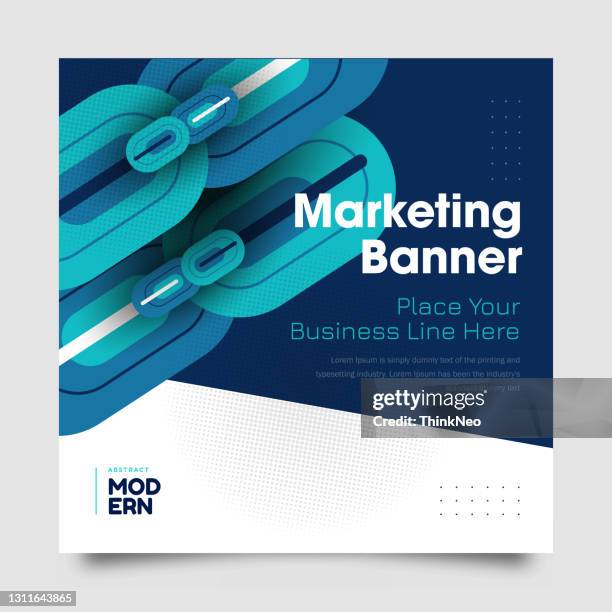marketing web banner template design - grant application stock illustrations