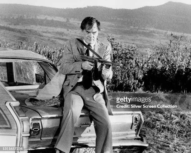 Actor Gig Young as 'Quill' in 'Bring Me the Head of Alfredo Garcia', 1974.