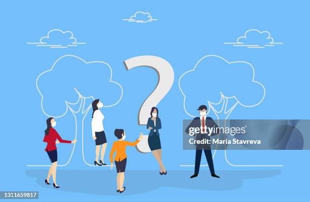 illustrations, cliparts, dessins animés et icônes de question et réponse - question mark