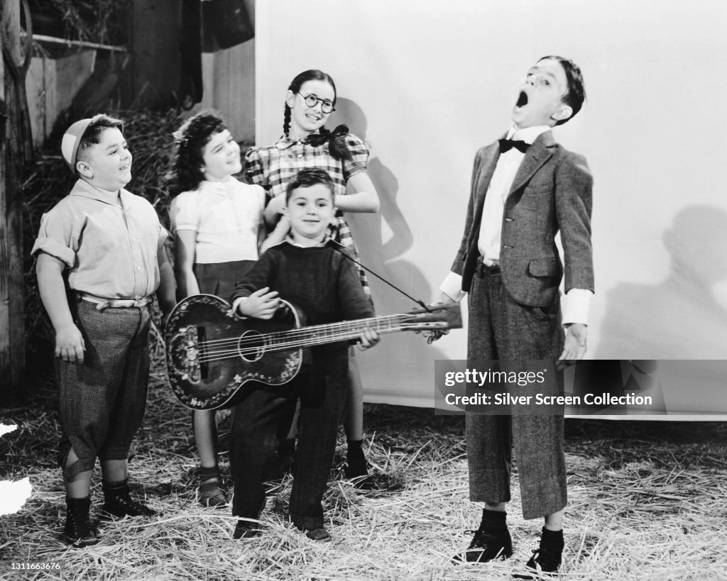 Our Gang/The Little Rascals singing