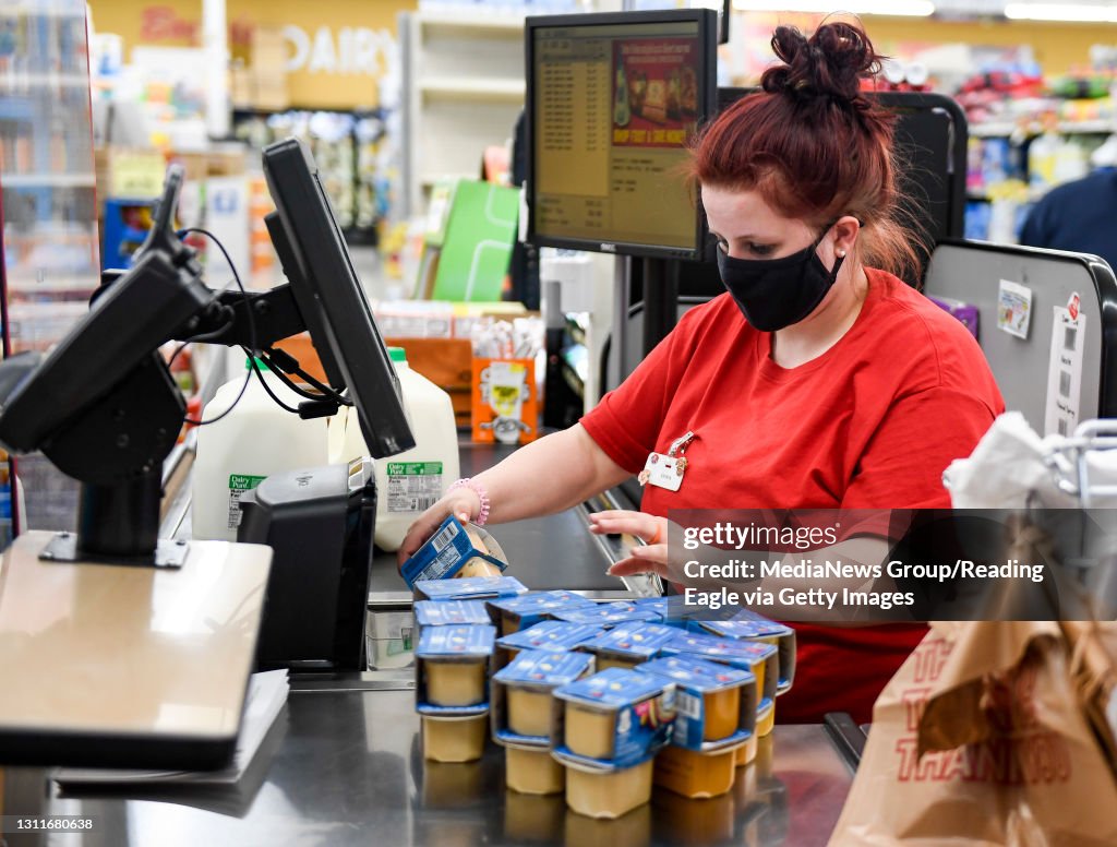 Grocery Store In Pennsylvania During COVID-19 pandemic