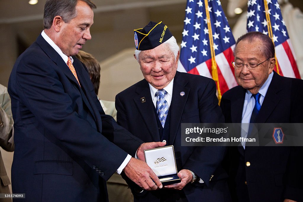 Congress Honors Japanese-American Veterans With Congressional Gold Medal