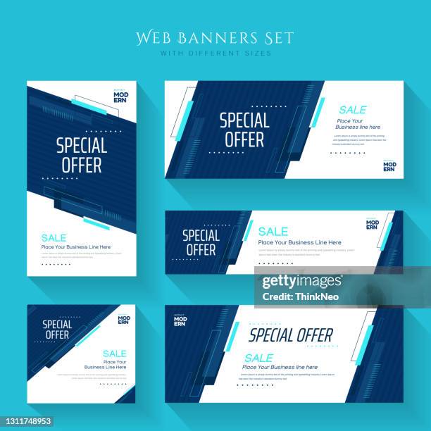 ilustrações de stock, clip art, desenhos animados e ícones de special offer sale banner instagram promo stories in strict design - faixa