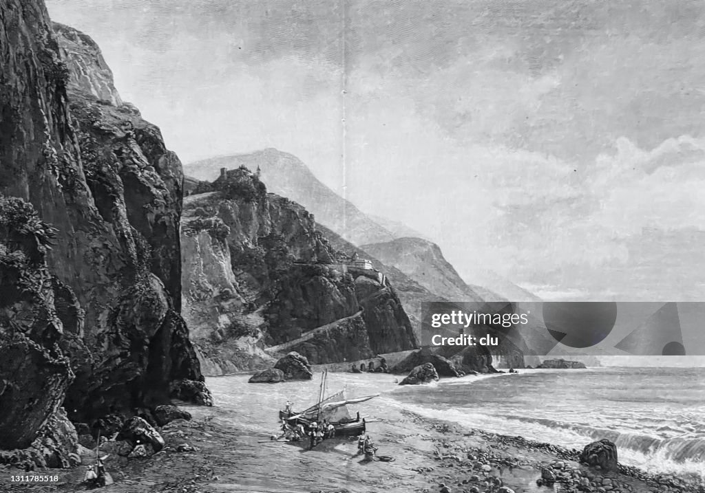Monterosso by the sea, Liguria, beach