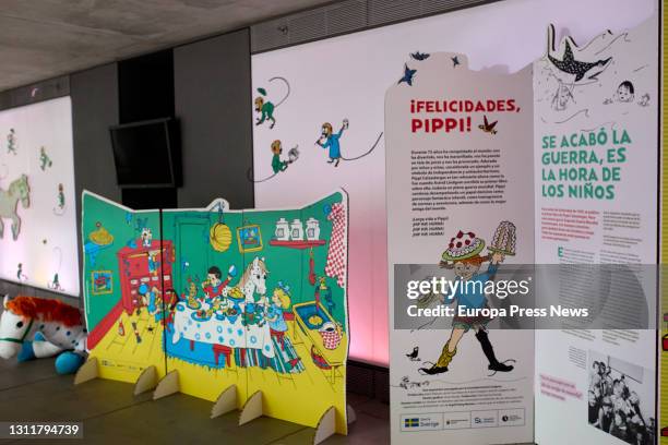 Pippi exhibition at the cultural space Casa del Lector de Matadero to 10 April 2021, in Madrid . From 9 April to 16 September, the Casa del Lector...