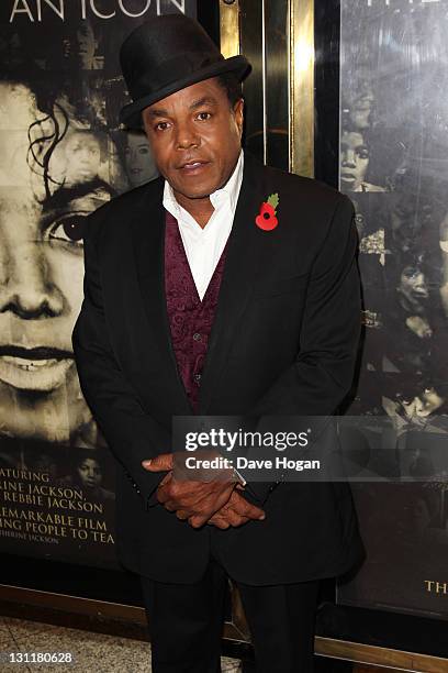 Tito Jackson attends the UK premiere of 'Michael Jackson: The Life Of An Icon' at The Empire Leicester Square on November 2, 2011 in London, United...