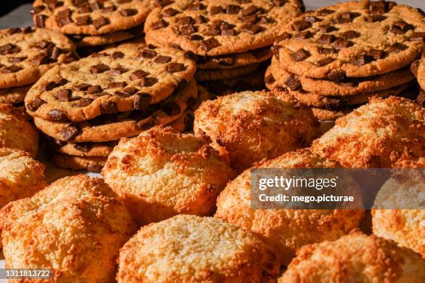sweets and pastries in a pastry shop - bakning business bildbanksfoton och bilder