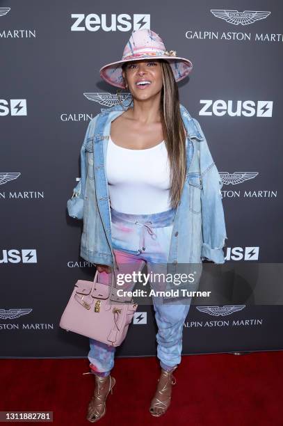 Sheree Zampino attends Zeus' 1st celebrity brunch celebrating CEO Lemuel Plummer's birthday on April 10, 2021 in Los Angeles, California.