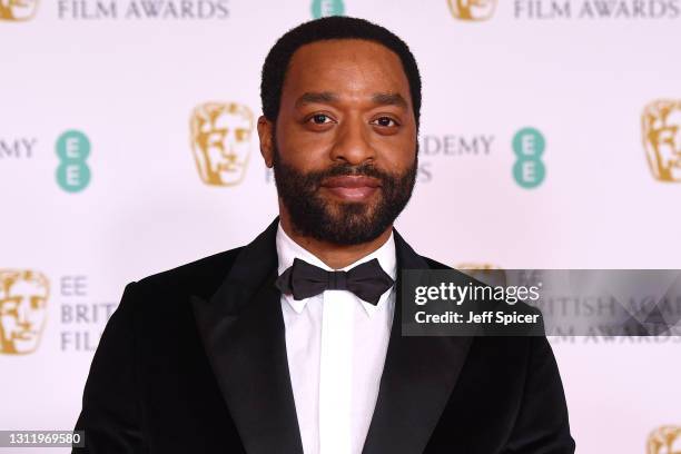 Awards Presenter Chiwetel Ejiofor attends the EE British Academy Film Awards 2021 at the Royal Albert Hall on April 11, 2021 in London, England.