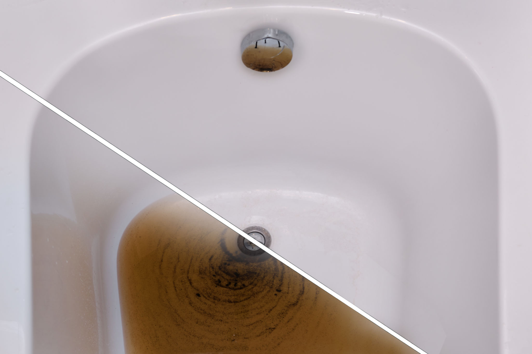 unclogging sink