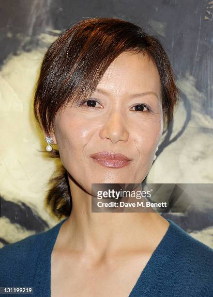 Lawyer Susan Yu arrives at the World Premiere of "Michael Jackson: The Life Of An Icon" at Empire Leicester Square on November 2, 2011 in London,...