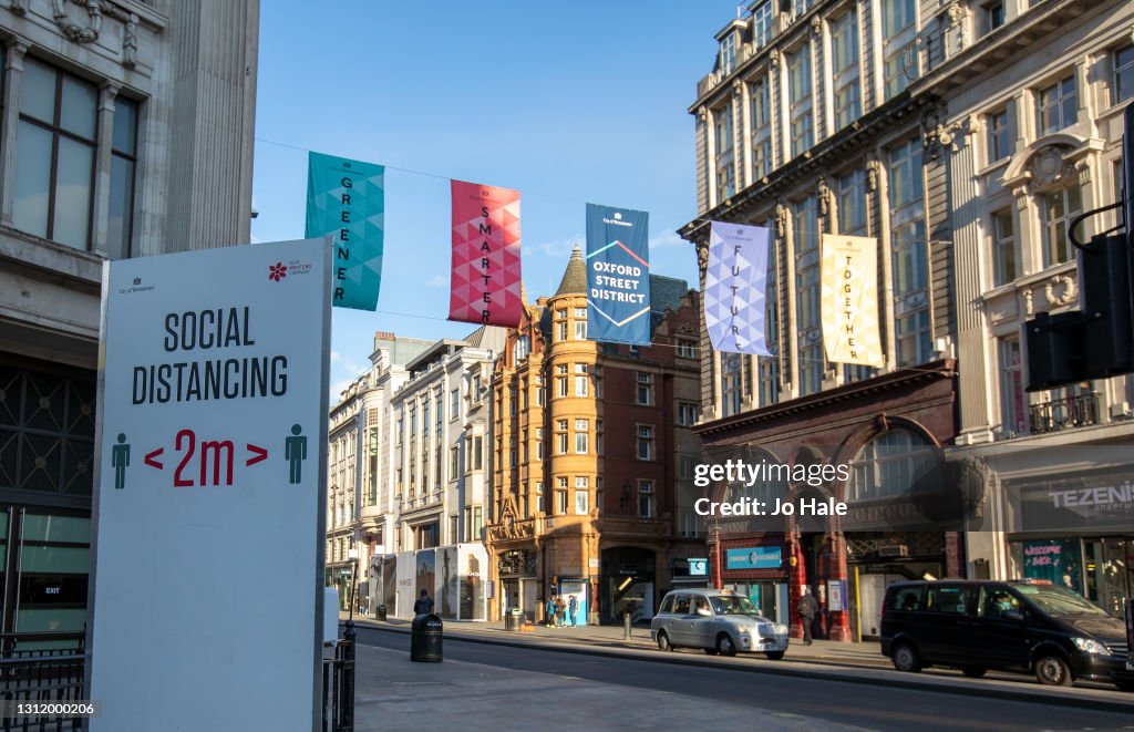 Businesses Prepare To Open On April 12 As Coronavirus Lockdown Measures Ease