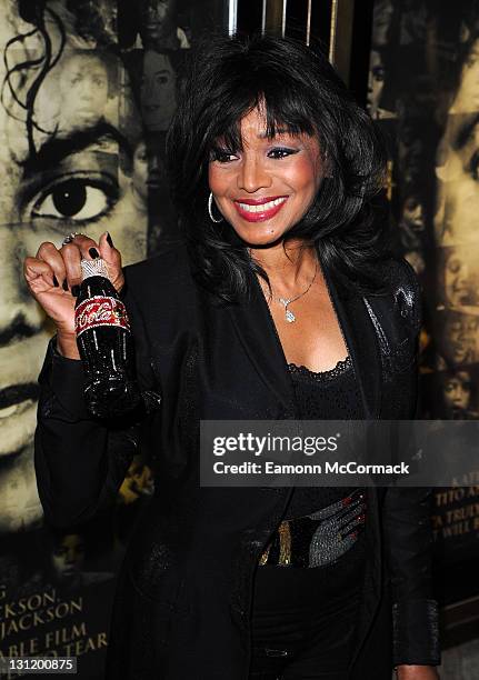 Rebbie Jackson attends The World Premiere of Michael Jackson: The Life Of An Icon at The Empire Cinema on November 2, 2011 in London, England.