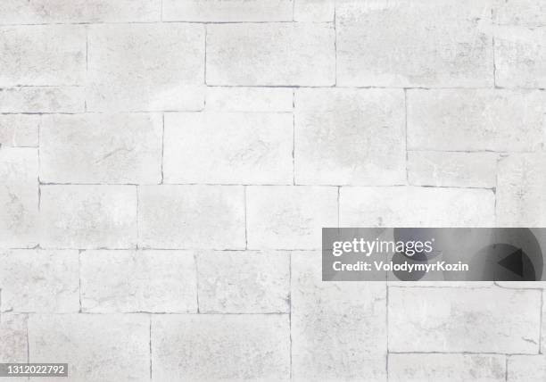 ilustrações de stock, clip art, desenhos animados e ícones de background - antique stone masonry in large blocks - muro fortificado